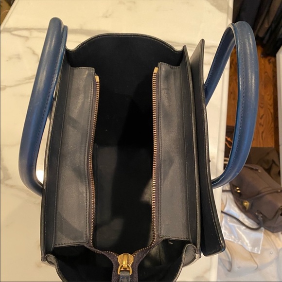 SOLD ON OTHER APP Celine Blue Multi Micro Tote - Picture 14 of 16